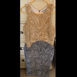 Stretchy Dress, work to play, day or night, Large